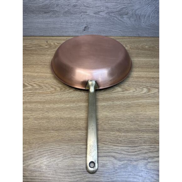 Spring Culinox Brass Handled 10.5”Copper & Stainless Steel Saute Pan Switzerland - Picture 3 of 7